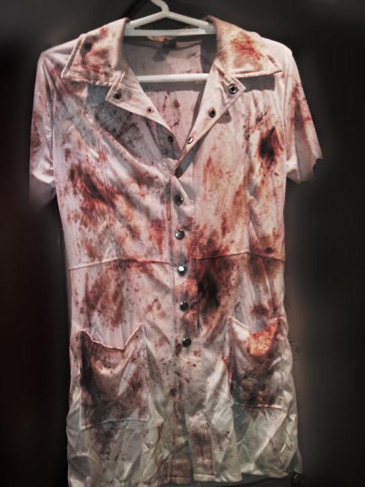 1045773 - Мейкап медсестры на хэллоуин