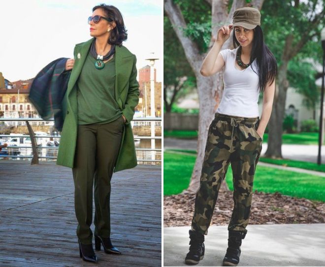 Болотный стильный цвет – это натуральный тон, кото