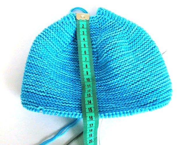 Как измерить глубину/высоту шапки.