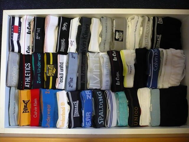 Как правильно складывать трусы мужские