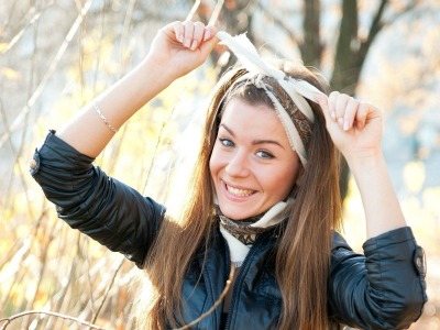 Как завязать повязку на голову?