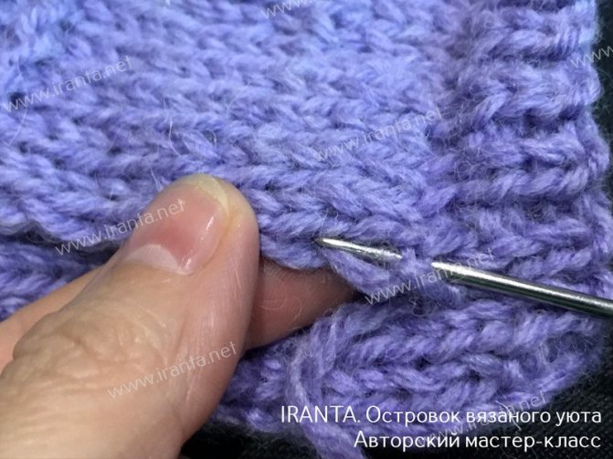 Накладной карман: простой и аккуратный способ ровно связать и пришить. МК.