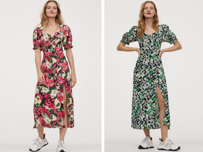 Платье с цветами: подборка лучших флористических принтов 2021-2022 года 22