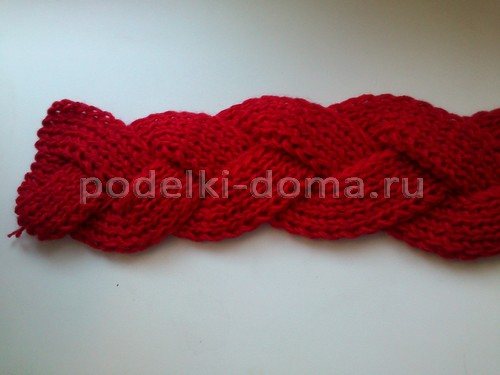 Повязки на голову (вяжем спицами) - 3 МК