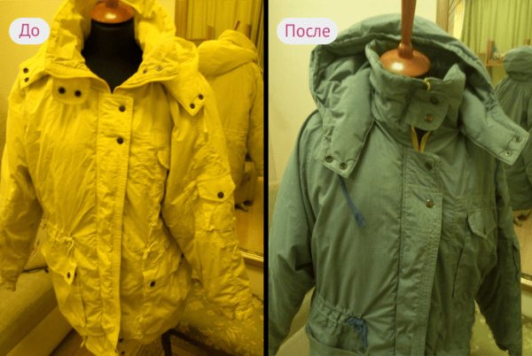 Результаты покраски