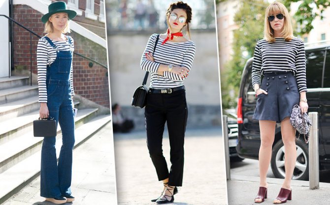 С чем носить модную во все времена тельняшку, составление образа и советы стилистов