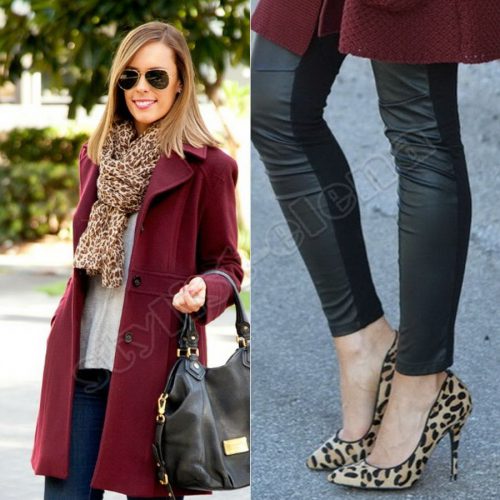 с леопардовым