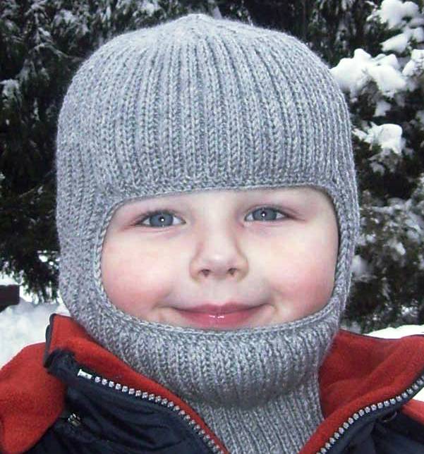 Самая простая шапка-шлем для мальчика