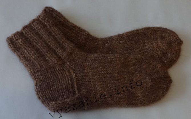 шерстяные носки