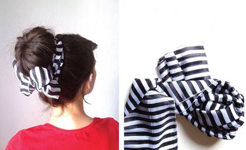 солоха на пучок