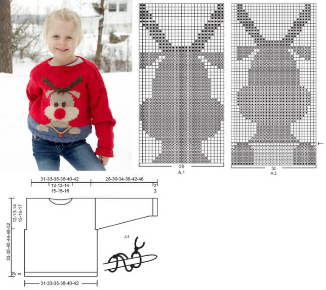 Свитер для девочки спицами. Схемы с описанием, лучшие модели с круглой кокеткой, горлом, реглан сверху