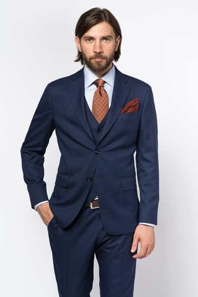 Удачные сочетания с синими пиджаками