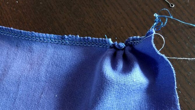 удаляю нить