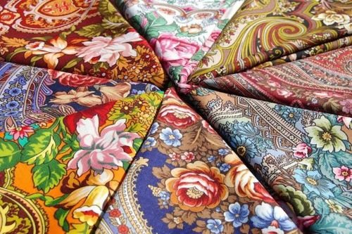 Узоры павлопосадских платков