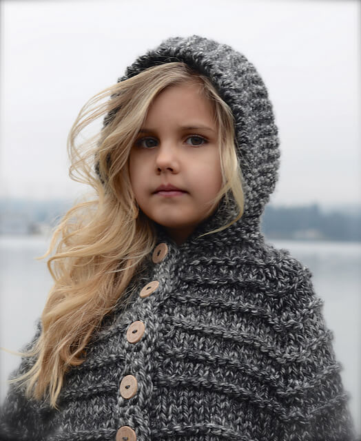 Восхитительные кофты спицами для девочек - 20 лучших схем с описанием