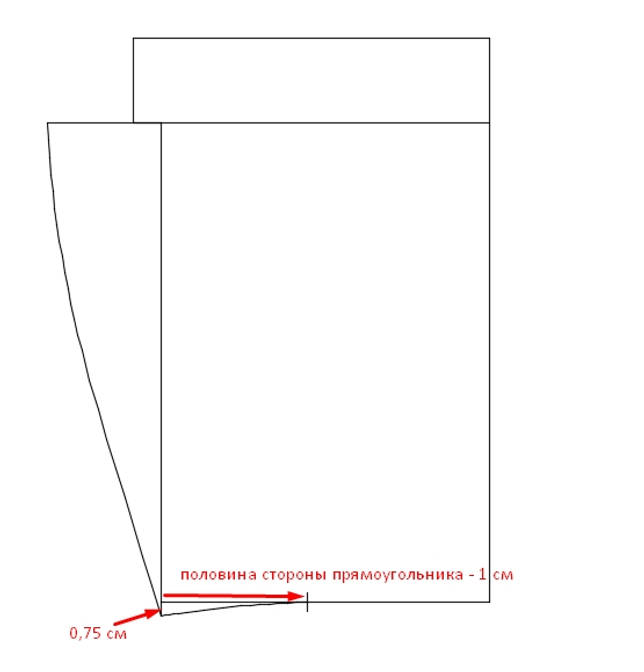 Выкройка Детский капор (размер 1/2-7/12лет)