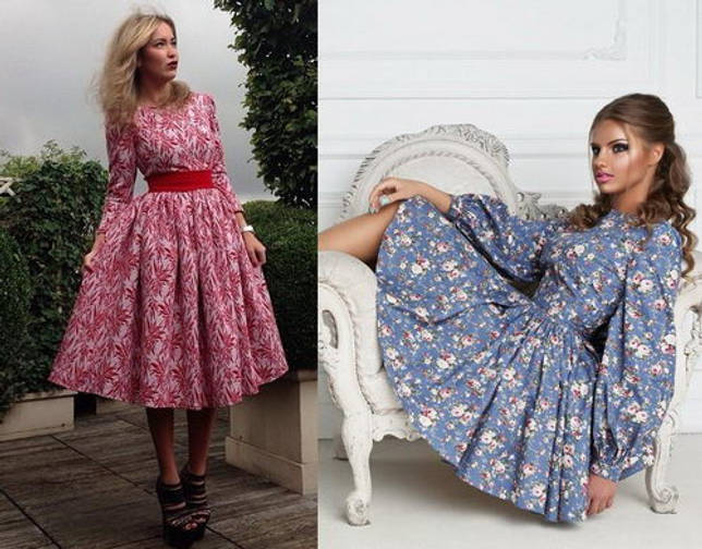 Выкройка Платье татьянка