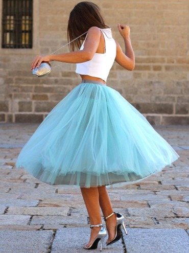 Юбка из фатина своими руками. Мастер-класс как сшить фатиновую юбку пошагово с фото