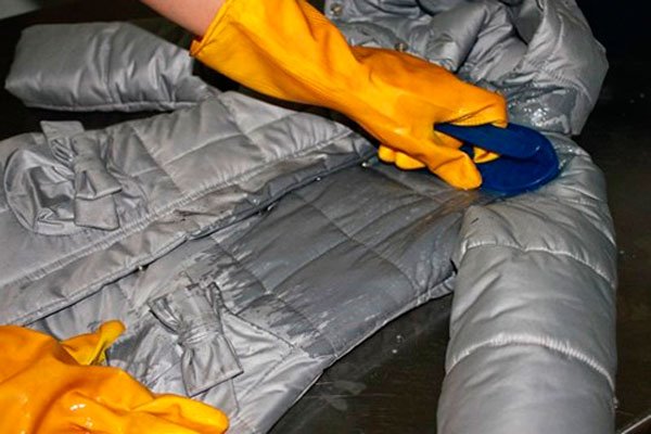 Чистка пуховика