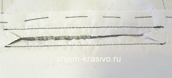 карман в рамку обработка