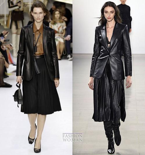 Кожаный пиджак 2020. Кожаный пиджак - модный камбек сезона