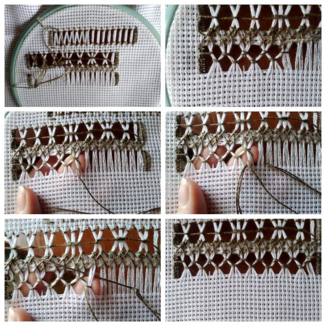 мережка вышивка