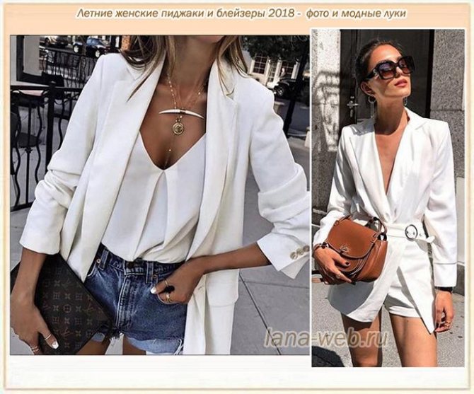 модели летних женских блейзеров