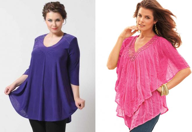 модные блузки из шифона