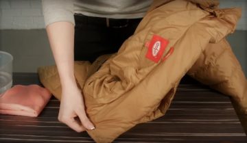 подготовка куртки