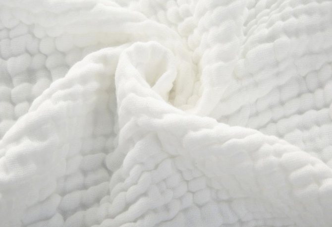 Так выглядит отбеленный хлопковый муслин